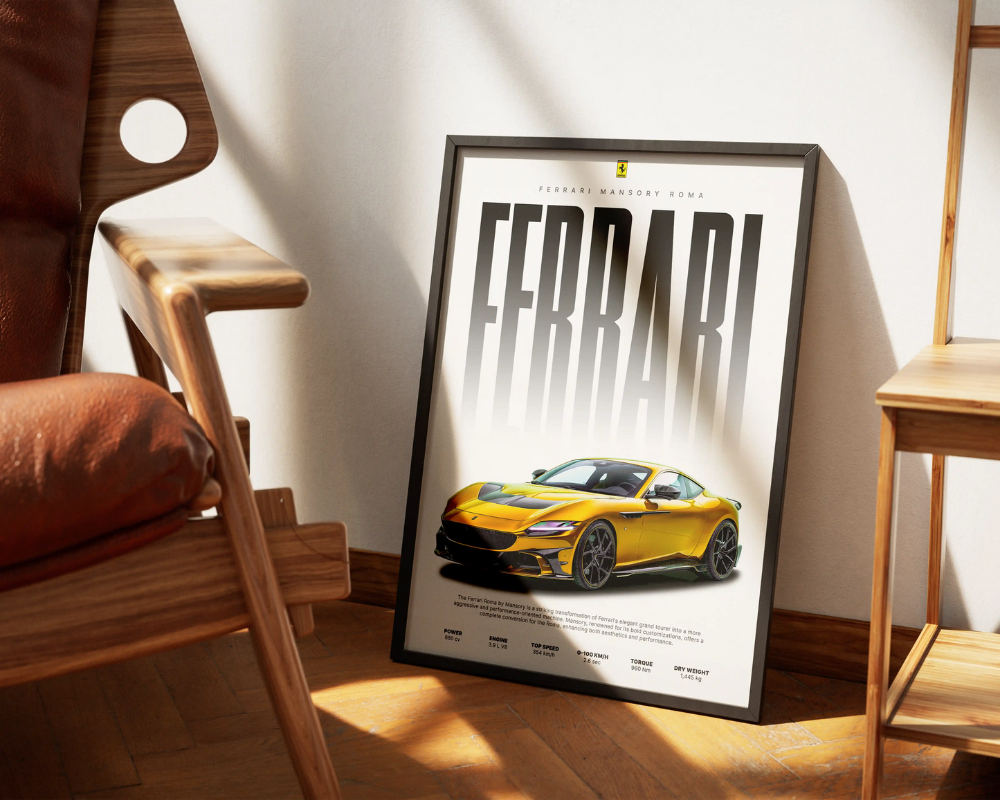 Ferrari Mansory Roma Poster