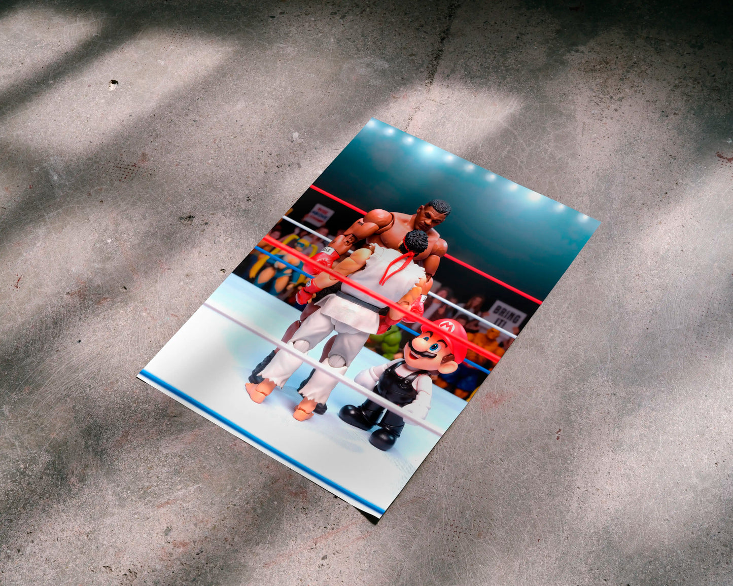 Fight Night Toy Showdown Poster
