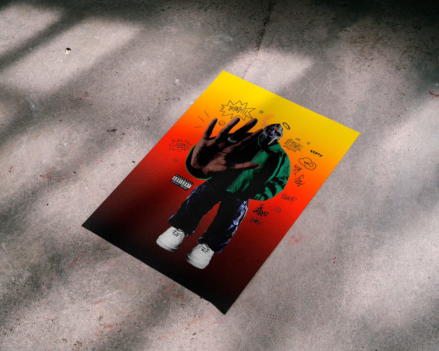 MF Doom Bang Poster