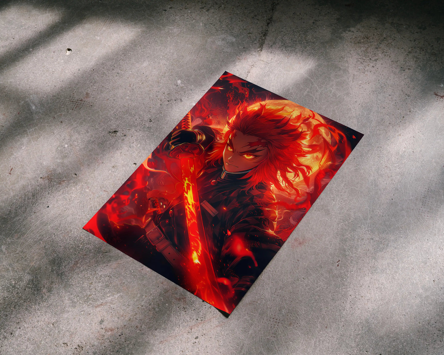 Rengoku Flame Poster