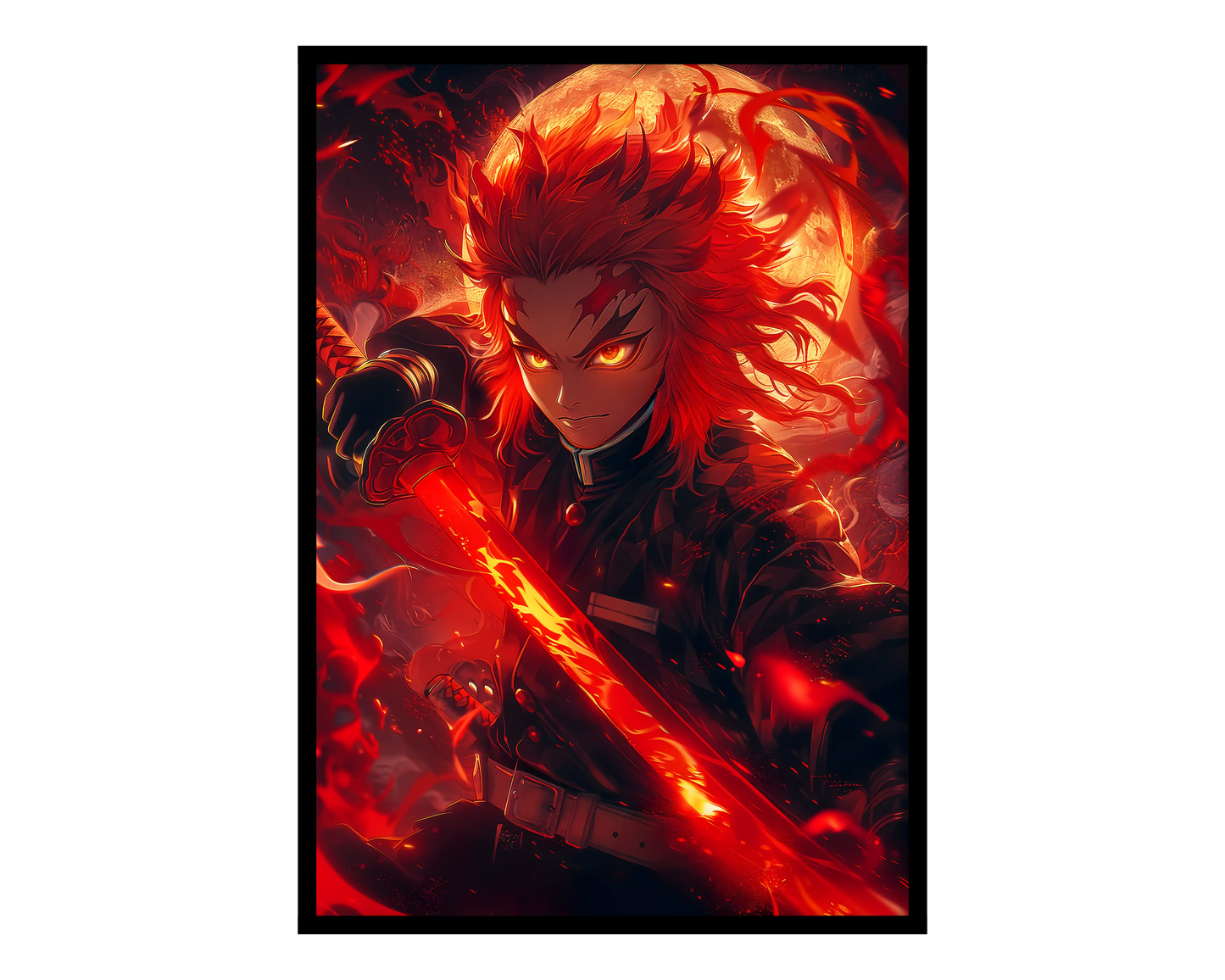 Rengoku Flame Poster