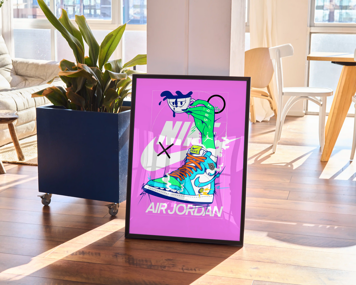 1985 Nike Air Jordan Poster