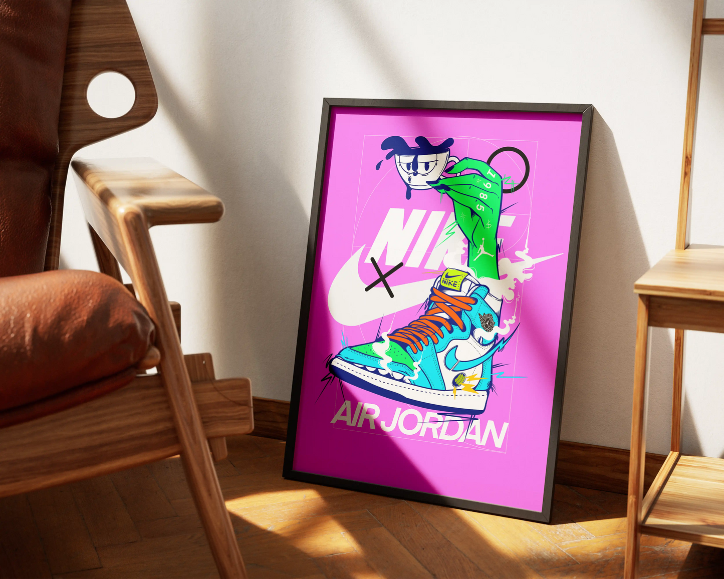 1985 Nike Air Jordan Poster