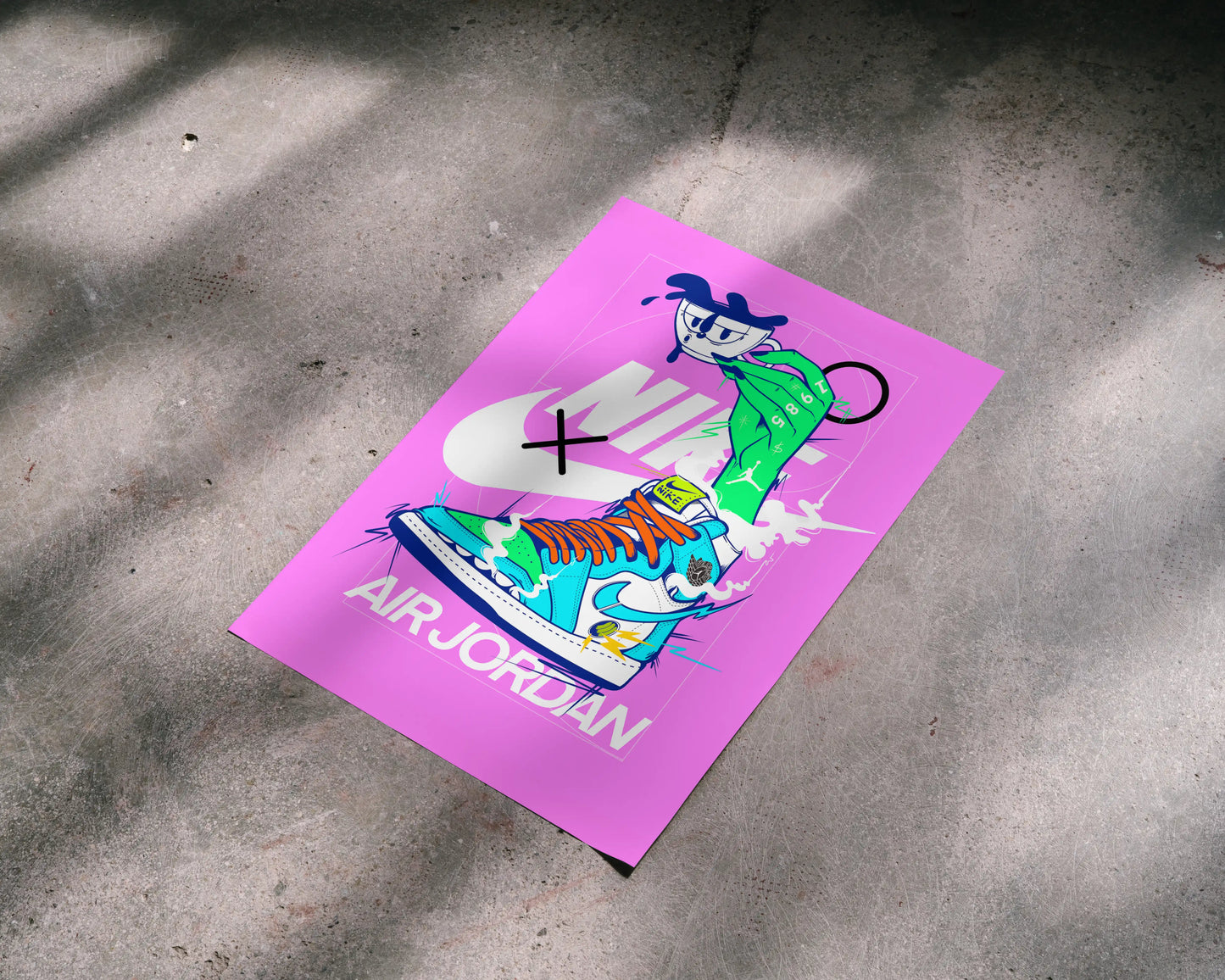 1985 Nike Air Jordan Poster