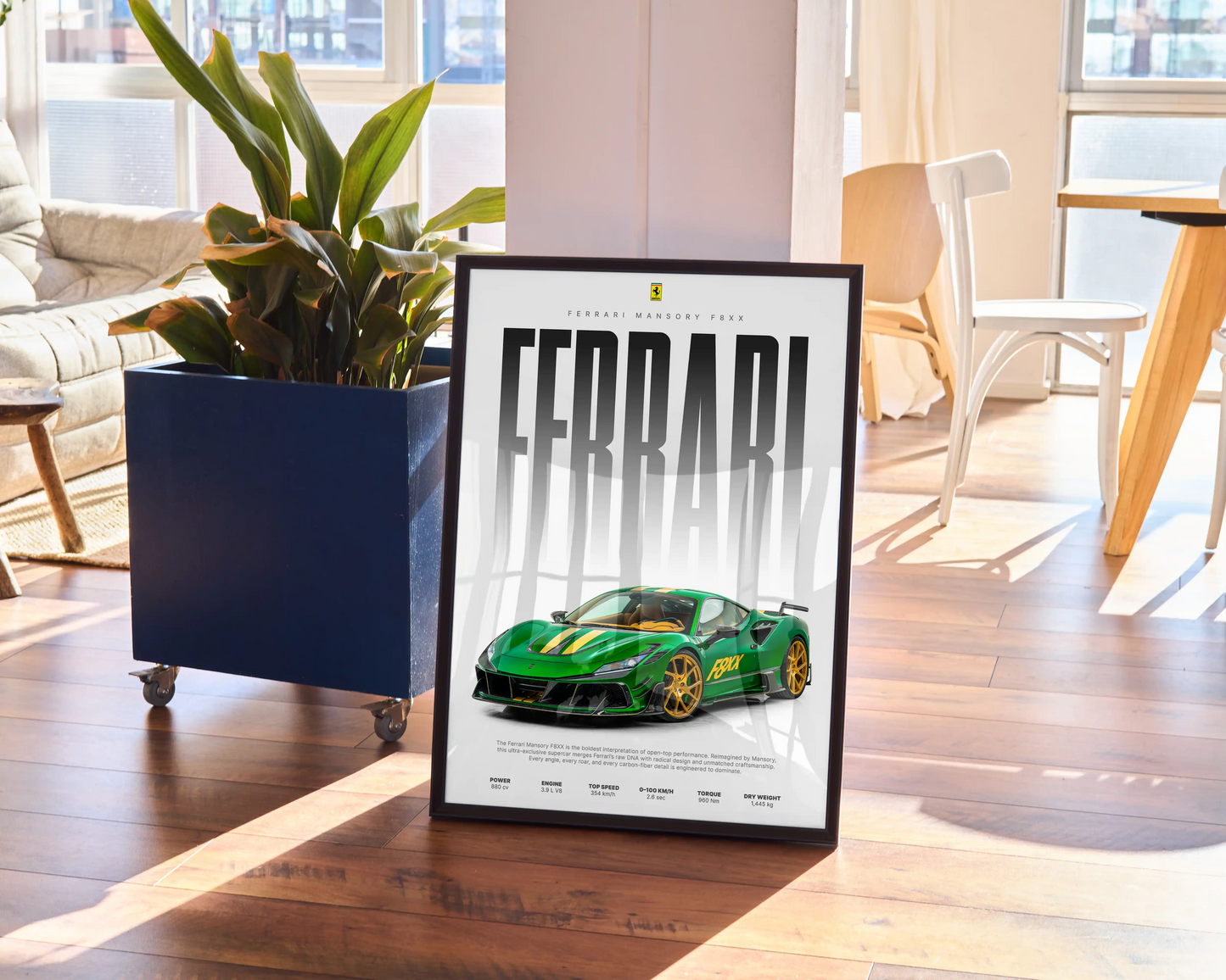 Ferrari Mansory F8XX Poster