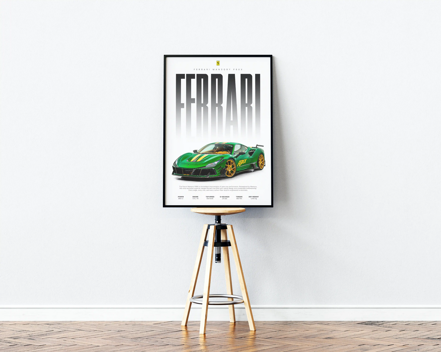 Ferrari Mansory F8XX Poster