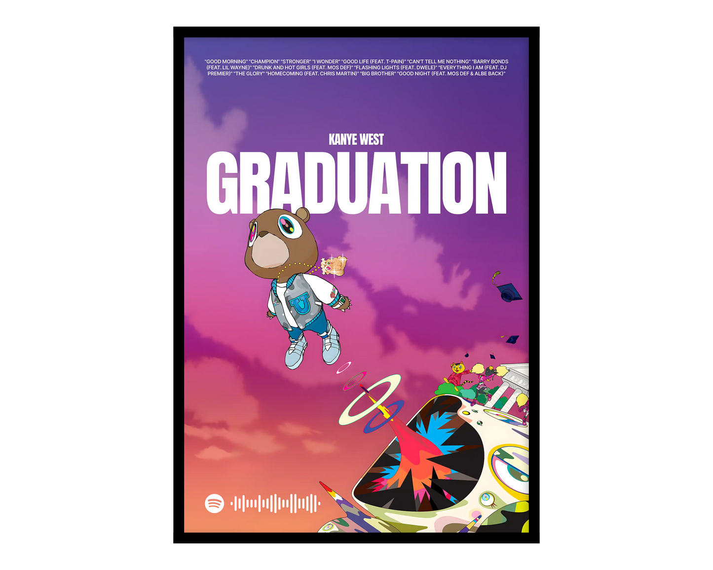 Kanye West Graduation Poster