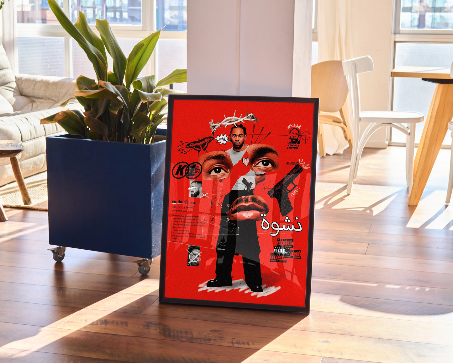Kendrick Lamar Euphoria Poster