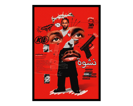 Kendrick Lamar Euphoria Poster