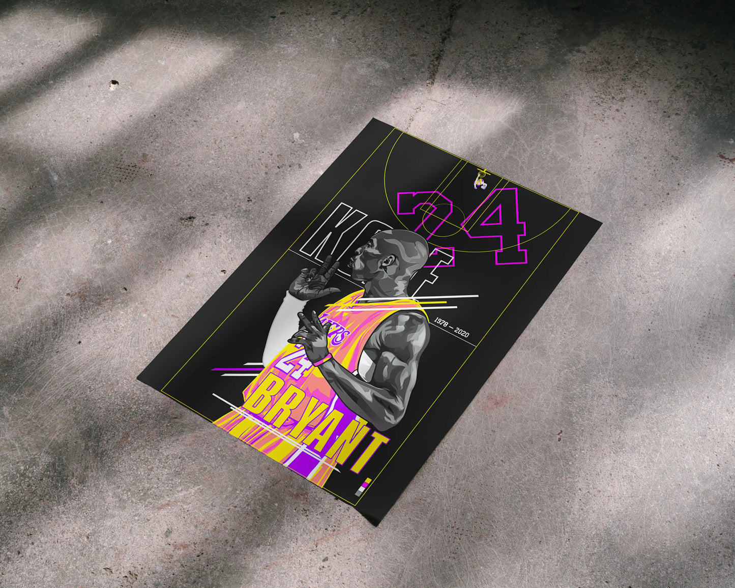 Kobe Bryant Legacy Poster