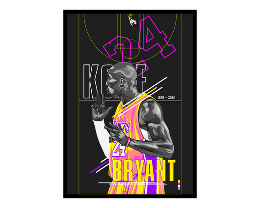 Kobe Bryant Legacy Poster
