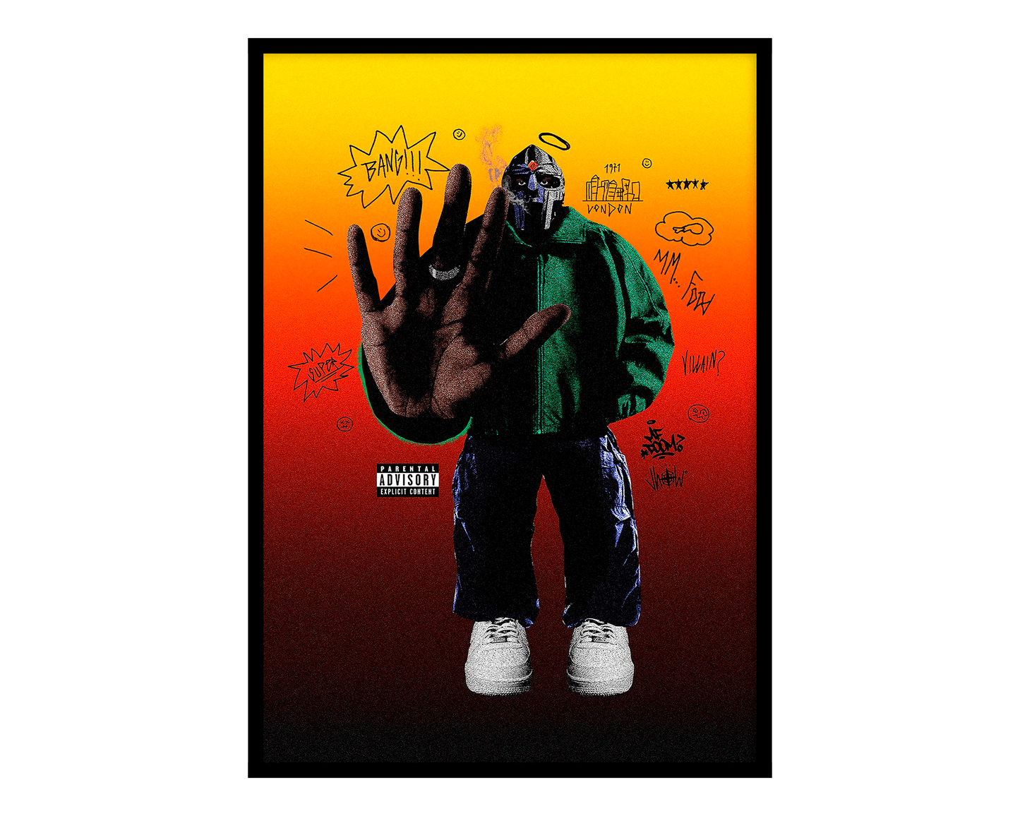 MF Doom Bang Poster