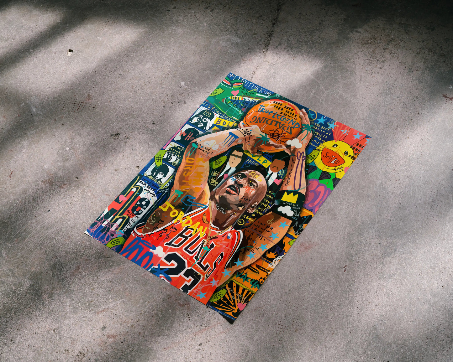 Michael Jordan Legend Poster