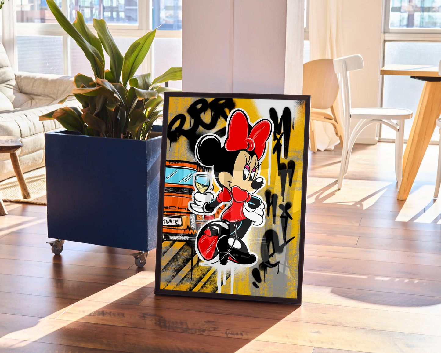 Minnie Rich Poster