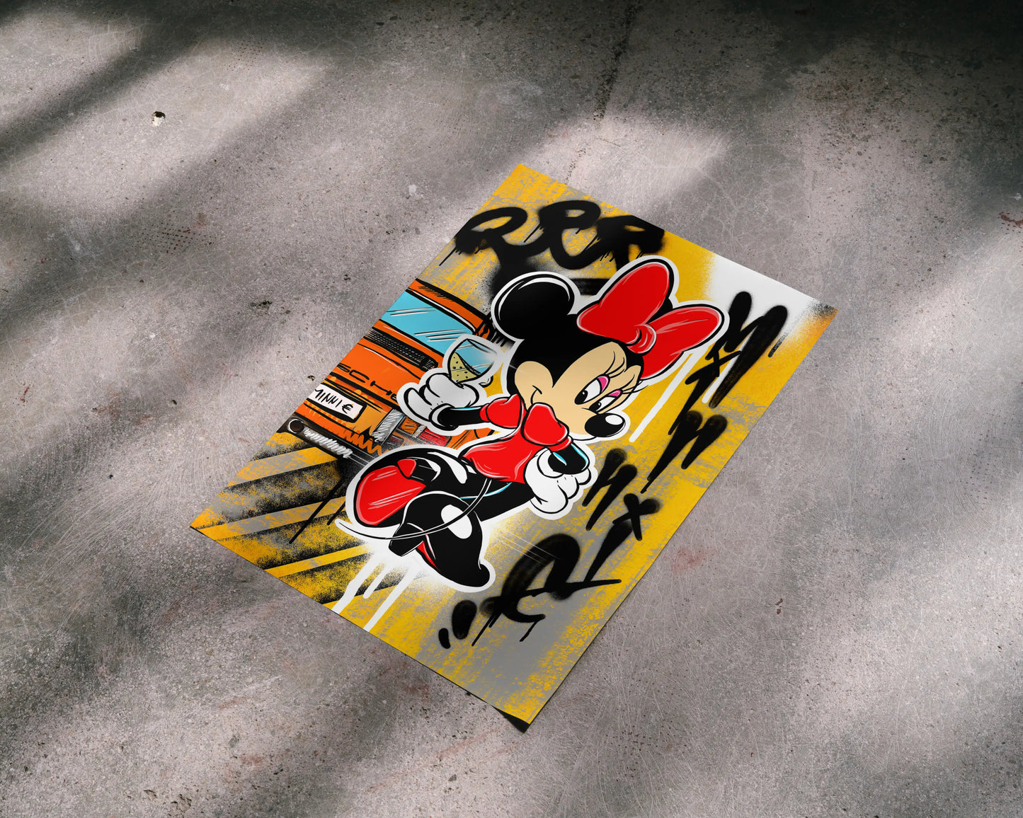 Minnie Rich Poster