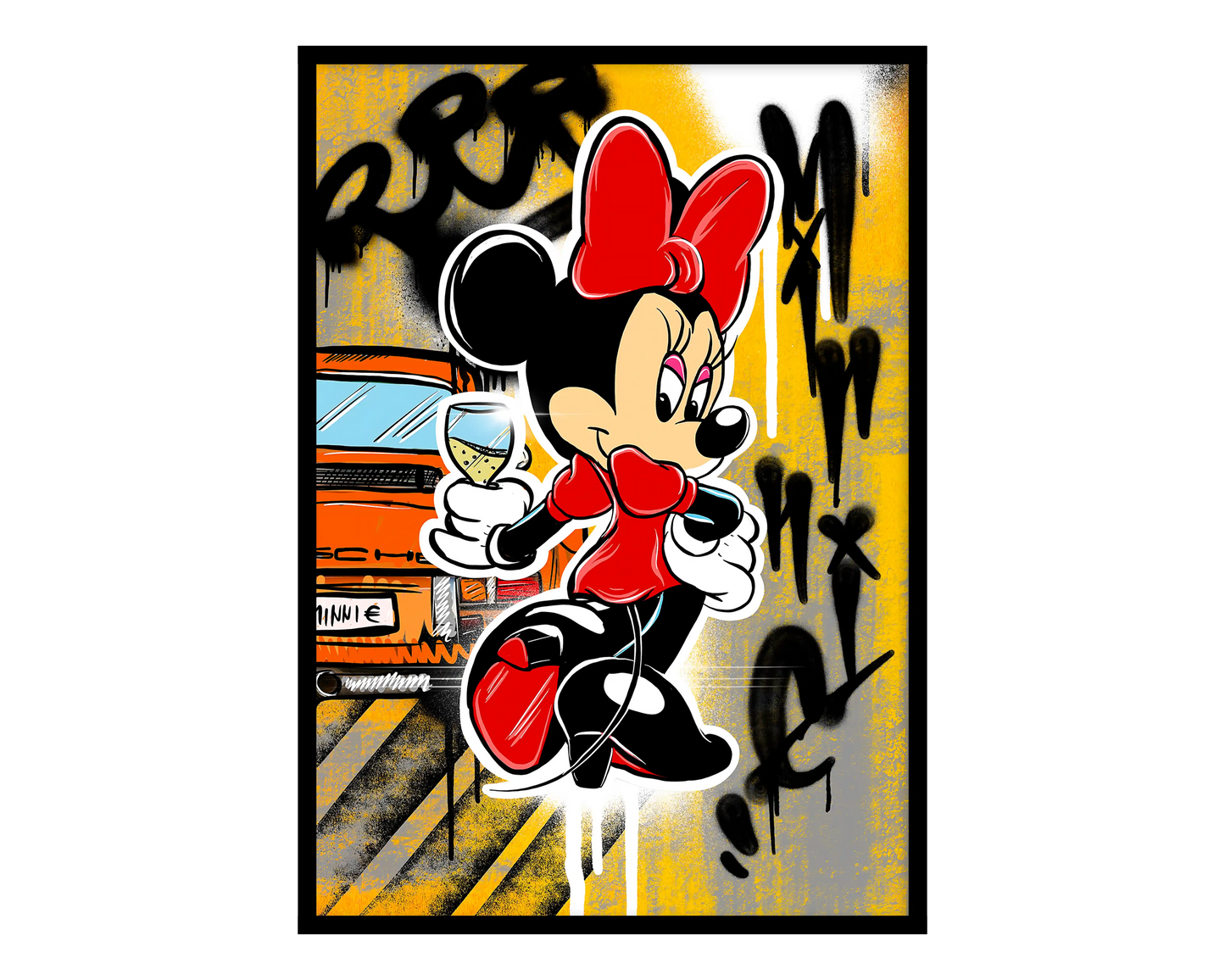 Minnie Rich Poster