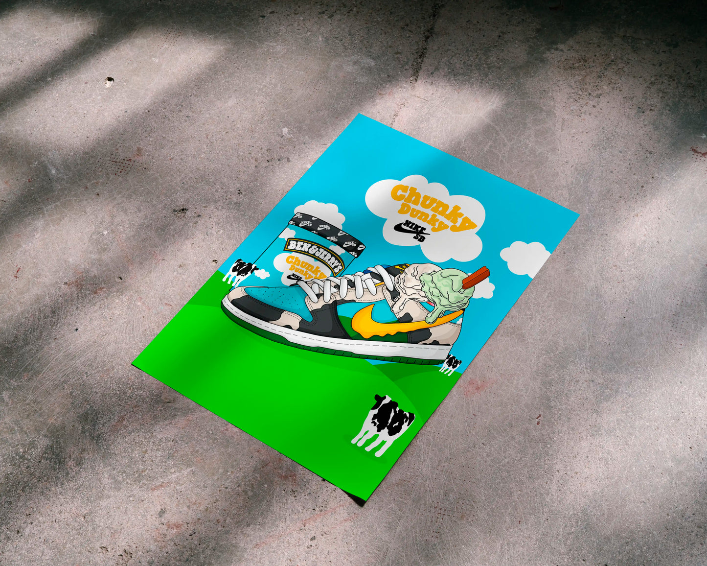 Nike SB Chunky Dunky Poster