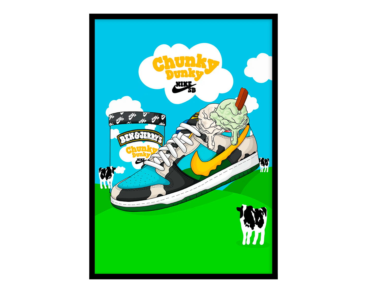 Nike SB Chunky Dunky Poster