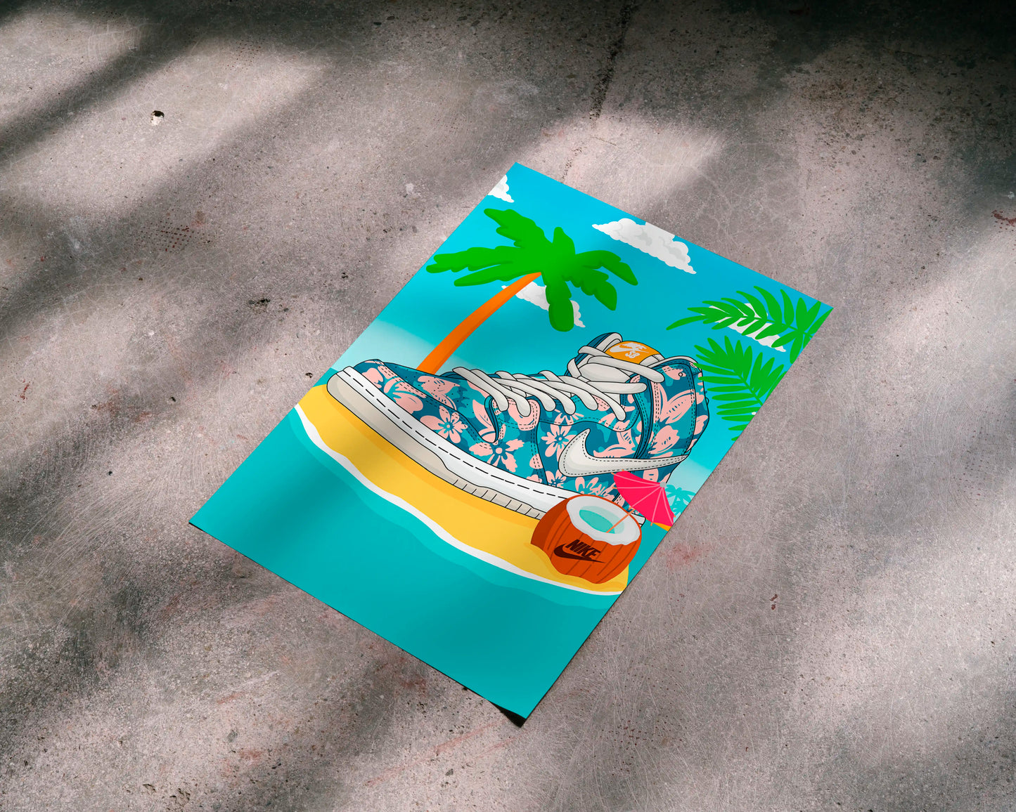 Nike SB Tropical Island Poster