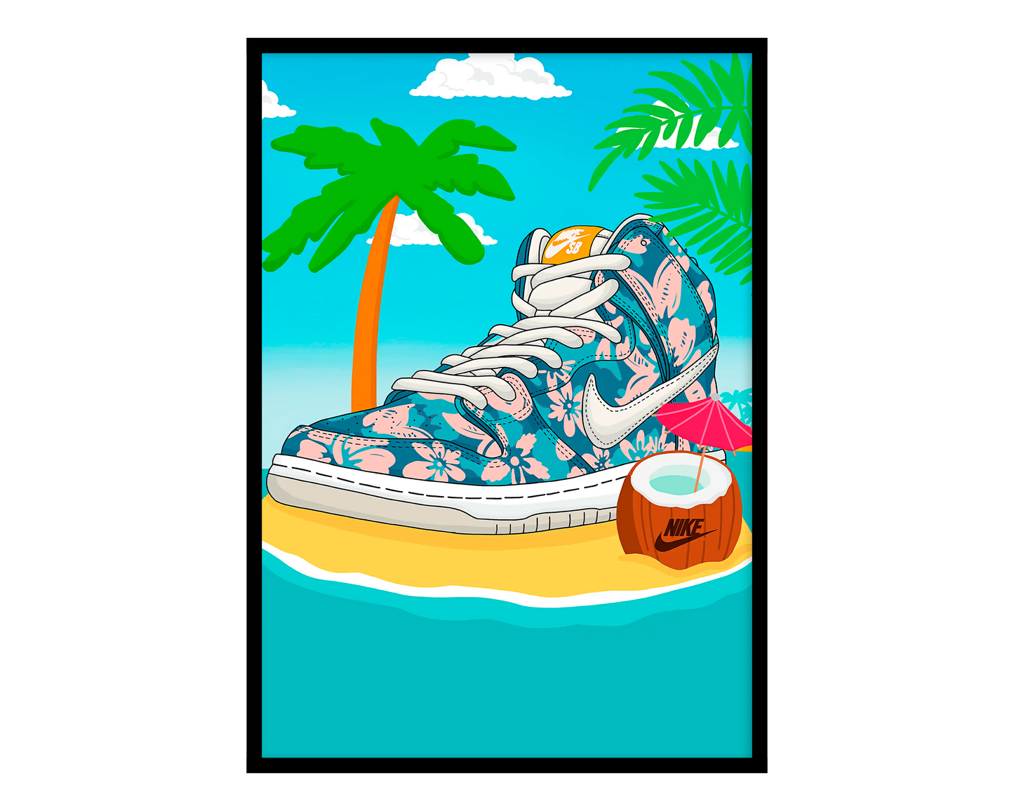 Nike SB Tropical Island Poster