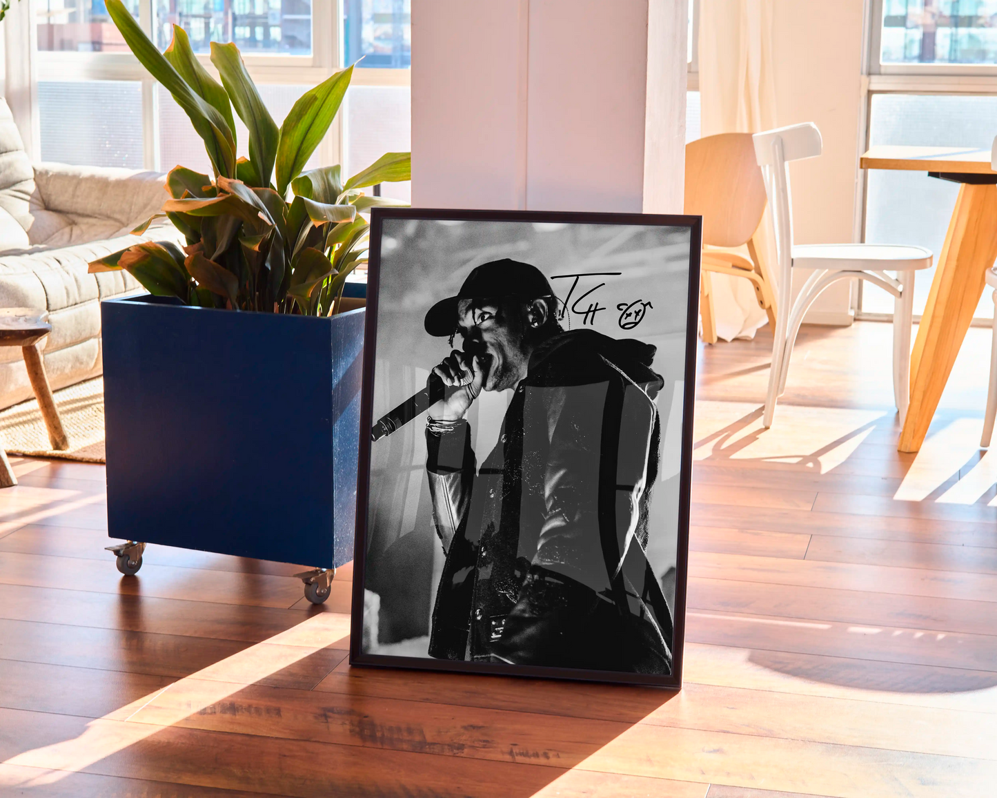 Travis Scott Autograph Poster
