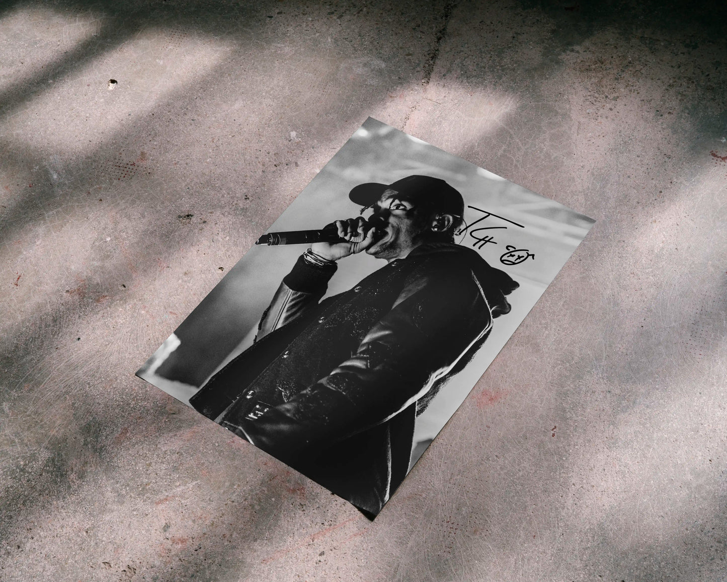 Travis Scott Autograph Poster