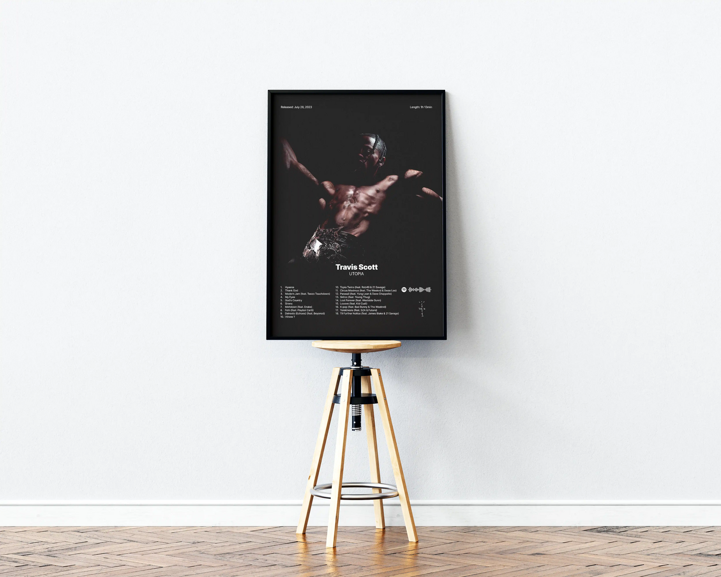 Travis Scott Utopia Poster